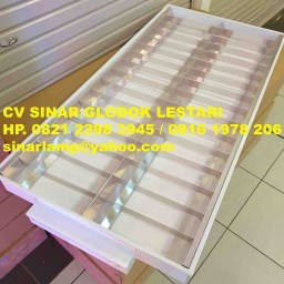 Lampu RM 2x36 watt 120x60cm